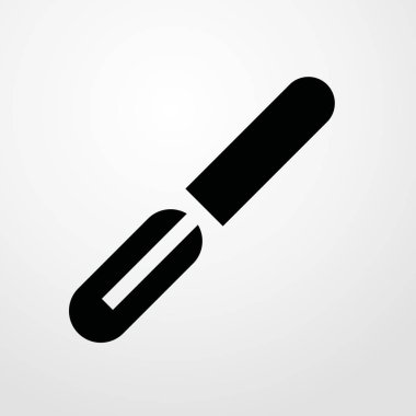 Soyucu simgesi illüstrasyon izole vektör işareti simgesi