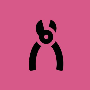 Pense simgesi illüstrasyon izole vektör işareti simgesi