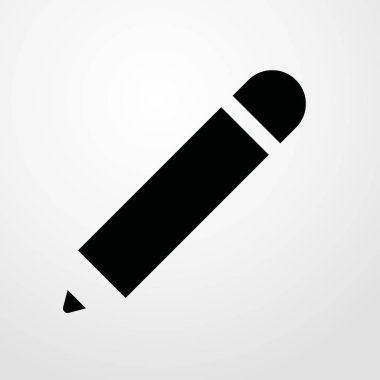 kalem simgesi illüstrasyon izole vektör işareti simgesi