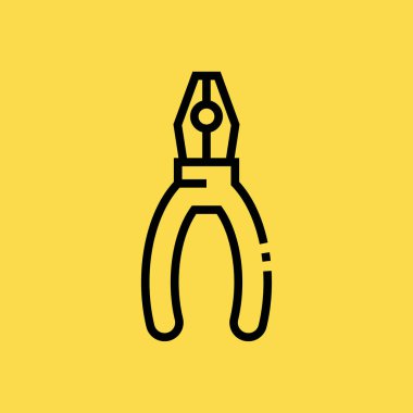 pense simgesi illüstrasyon izole vektör işareti simgesi