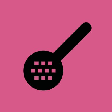 Kepçe simgesi illüstrasyon izole vektör işareti simgesi