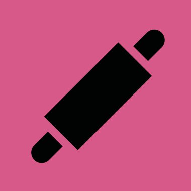 Oklava simgesi illüstrasyon izole vektör işareti simgesi