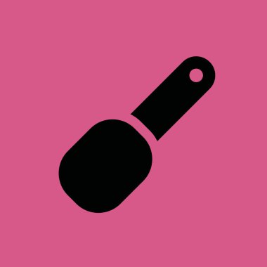 Kepçe simgesi illüstrasyon izole vektör işareti simgesi