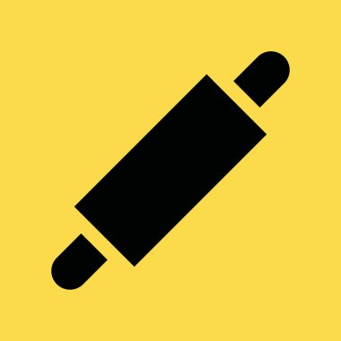 Oklava simgesi illüstrasyon izole vektör işareti simgesi