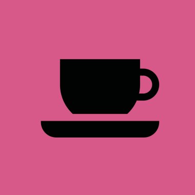 çay Kupası simgesi illüstrasyon izole vektör işareti simgesi