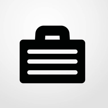 Araç kutusu simgesi illüstrasyon izole vektör işareti simgesi