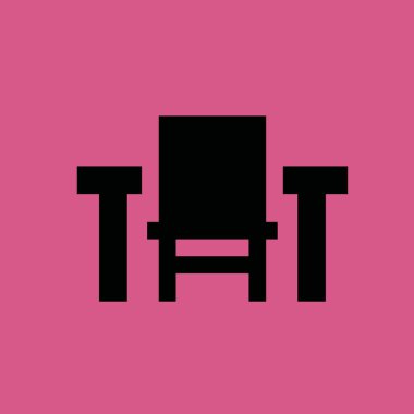 Tablo simgesini illüstrasyon izole vektör işareti simgesi