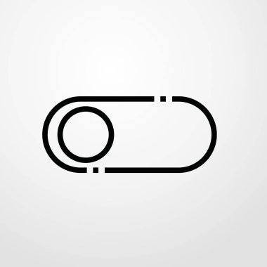 Simge illüstrasyonu izole vektör işareti simgesini değiştir