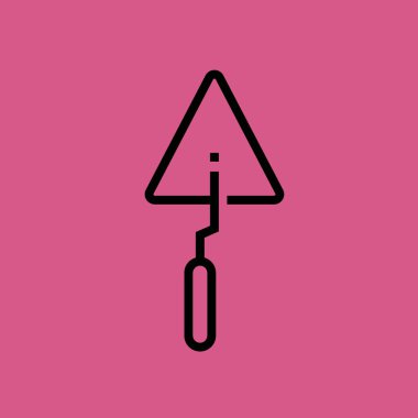 Mala simgesi illüstrasyon izole vektör işareti simgesi