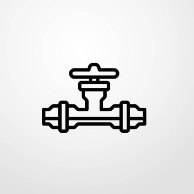 walve simgesi illüstrasyon izole vektör işareti simgesi