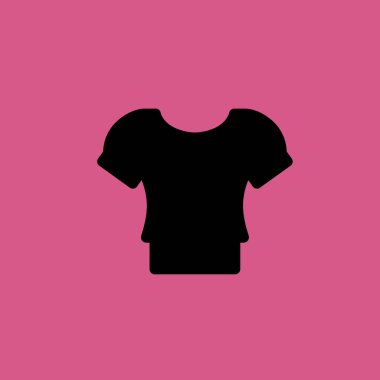 Simge illüstrasyon izole vektör işareti simgesi elbise