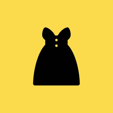 Simge illüstrasyon izole vektör işareti simgesi elbise