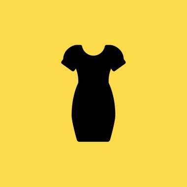 Simge illüstrasyon izole vektör işareti simgesi elbise