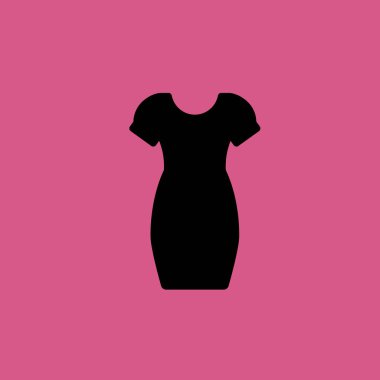 Simge illüstrasyon izole vektör işareti simgesi elbise