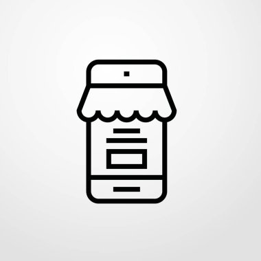 reçel yapabilirsiniz simgesi illüstrasyon izole vektör işareti simgesi