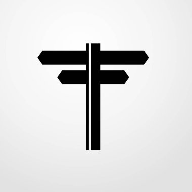 yön okları simge illüstrasyon izole vektör işareti simgesi