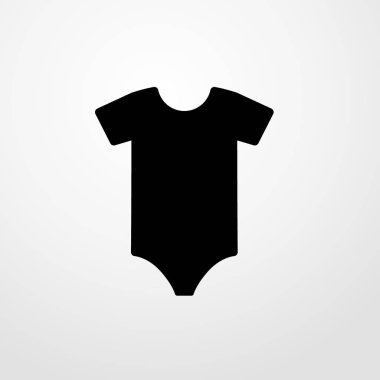 elbise simgesi illüstrasyon izole vektör işareti simgesi