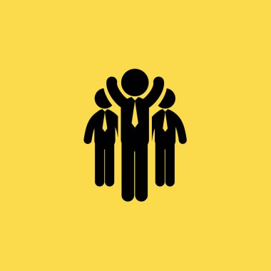 iş takım simgesi illüstrasyon izole vektör işareti simgesi