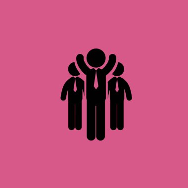 iş takım simgesi illüstrasyon izole vektör işareti simgesi