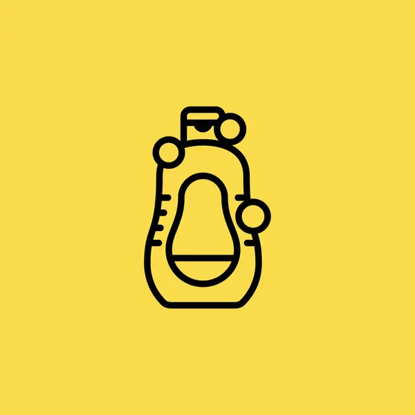 Shampoo icon illustration isolated vector sign symbol — Stock Vector