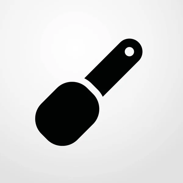 Scoop icona illustrazione isolato segno vettoriale simbolo — Vettoriale Stock