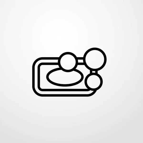 Σύμβολο σημάδι απομονωμένες διανυσματικά εικονογράφηση εικονίδιο κουτί σαπούνι — Διανυσματικό Αρχείο