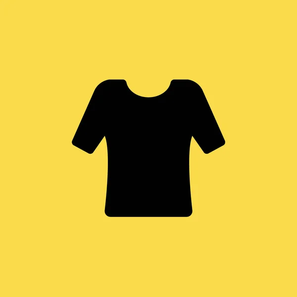 T-shirt ikona ilustracja na białym tle wektor symbol znak — Wektor stockowy