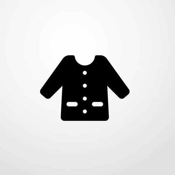 Suéter icono ilustración símbolo de signo vectorial aislado — Archivo Imágenes Vectoriales