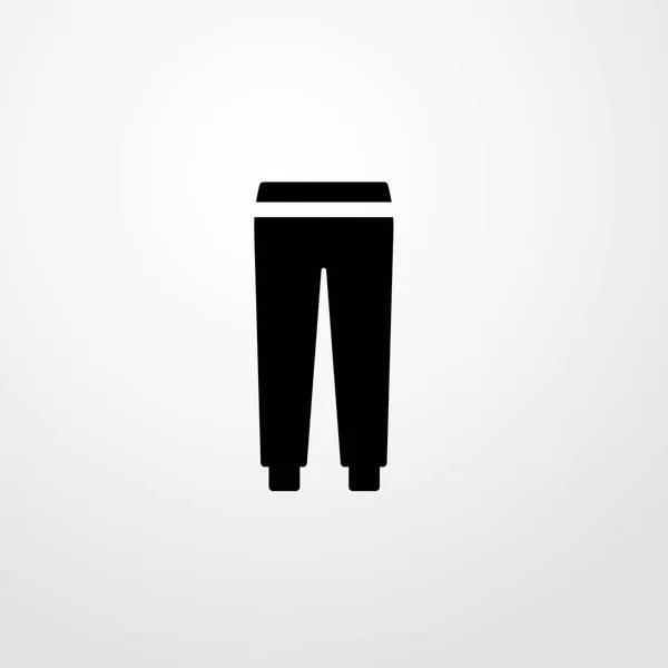 Pantalon icône illustration isolé vecteur signe symbole — Image vectorielle