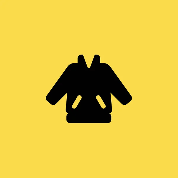 Hoddie icono ilustración símbolo de signo vectorial aislado — Vector de stock
