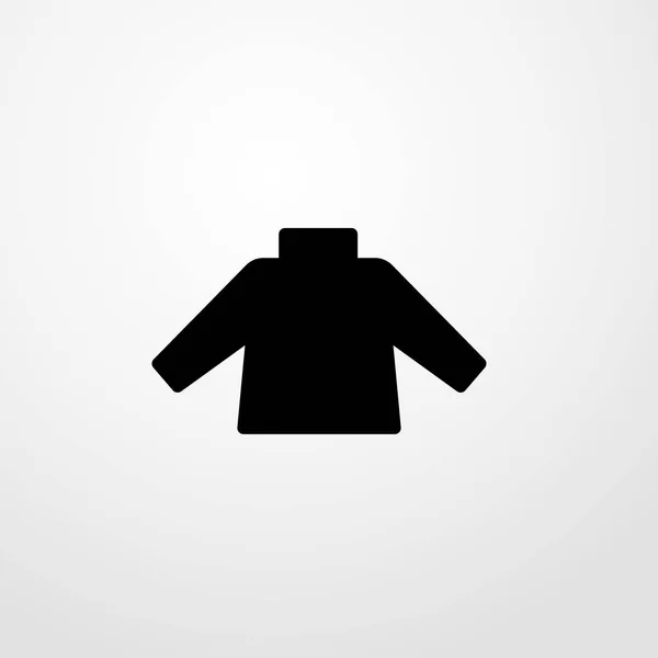 Hoddie icono ilustración símbolo de signo vectorial aislado — Vector de stock