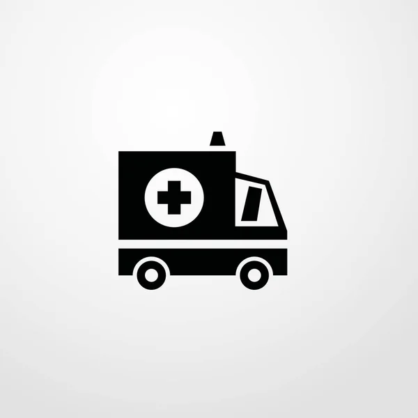 Ambulance icon illustration isolated vector sign symbol — Stock Vector