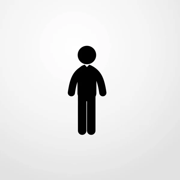 Homme d'affaires icône illustration isolé vecteur signe symbole — Image vectorielle