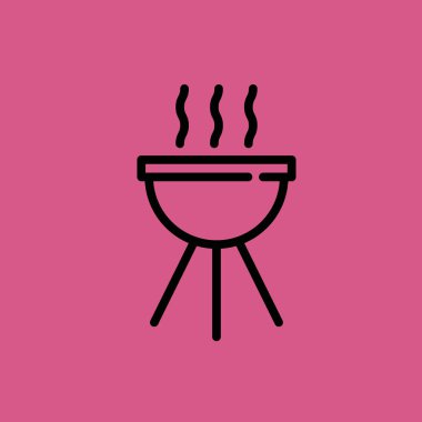 ızgara simgesi illüstrasyon izole vektör işareti simgesi