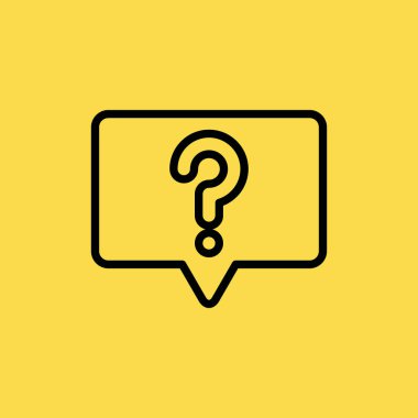 sohbet çubuğu simgesini illüstrasyon izole vektör işareti simgesi