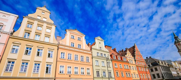 Vista de la arquitectura histórica renovada — Foto de Stock