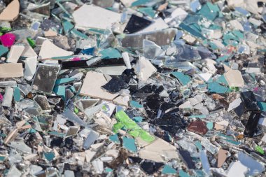 Kırık cam görünümü