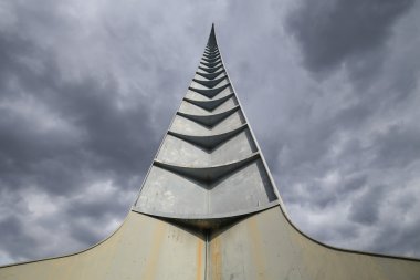 Çelik çan kulesi / arka plan