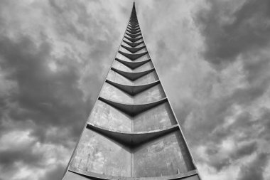 Çelik çan kulesi / arka plan