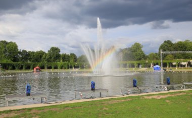 Wroclaw, tarihi mimari Centennial Hall, kamu Bahçe, Polonya