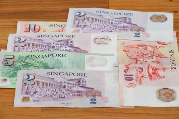 Dinero / dólares de Singapur — Foto de Stock