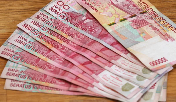 Indonesisch geld/Rupiah — Stockfoto