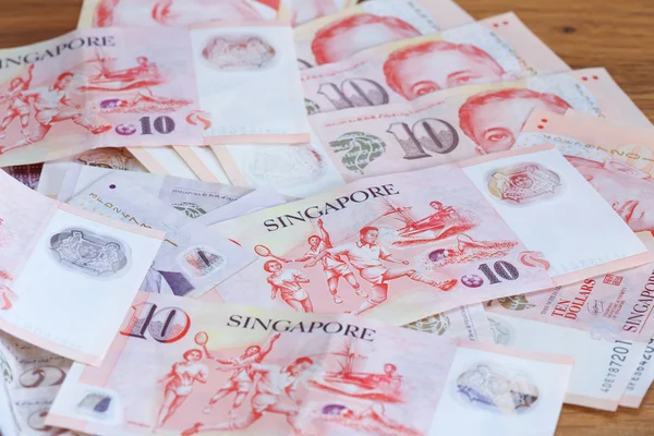Dinero / dólares de Singapur — Foto de Stock