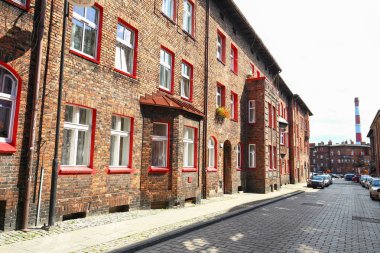 Katowice / geleneksel Nikiszowiec bölgesinde Bina