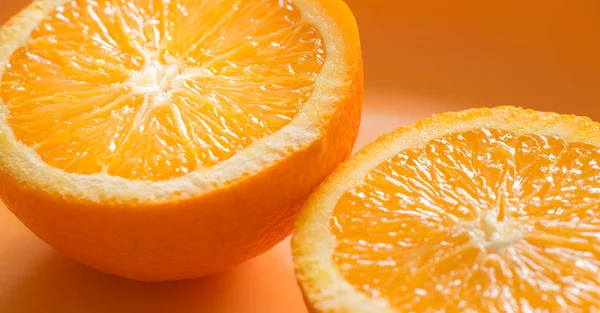 Gehackte Frucht Orange — Stockfoto