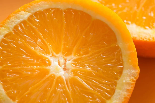 Gehackte Frucht Orange — Stockfoto