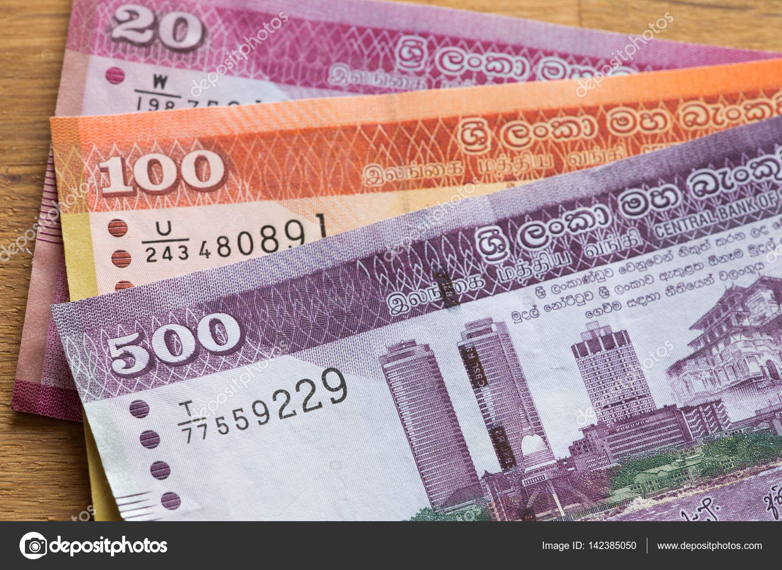 斯里兰卡卢比钱——图库图片© rochu_2008 #142385050