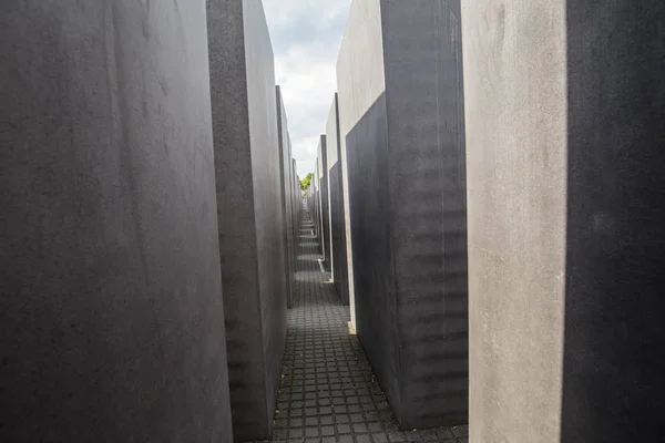 Berlin, Allemagne - mai 2017 Monument à la mémoire de l'Holocauste — Photo