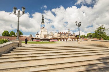 Czestochowa / Polonya Jasna Gora manastır görüntülemek / yeri ibadet