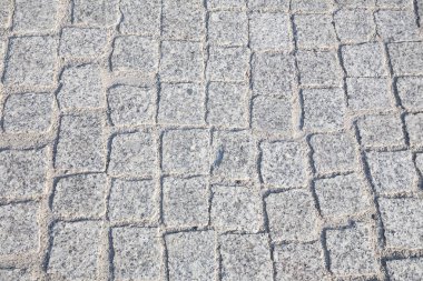 Granit kaldırım döşeme görünümü / backgroung
